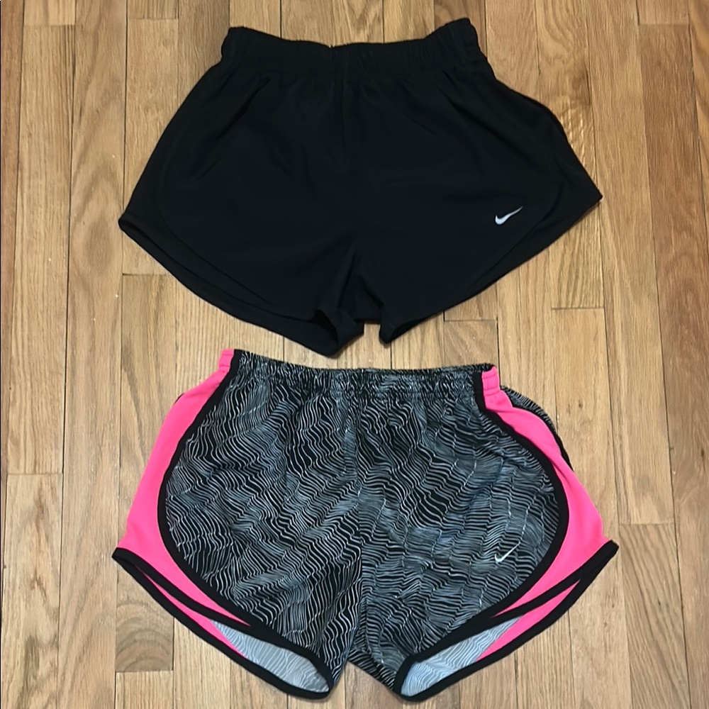 🍪 Nike Women’s Dri-FIT Running Shorts - Set of 2 Pair S